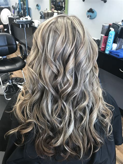 blonde highlights and lowlights on dark hair|lowlights on platinum blonde hair.